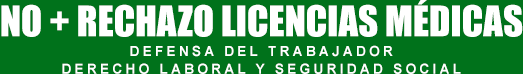 Rechazo Licencias Médicas Logo